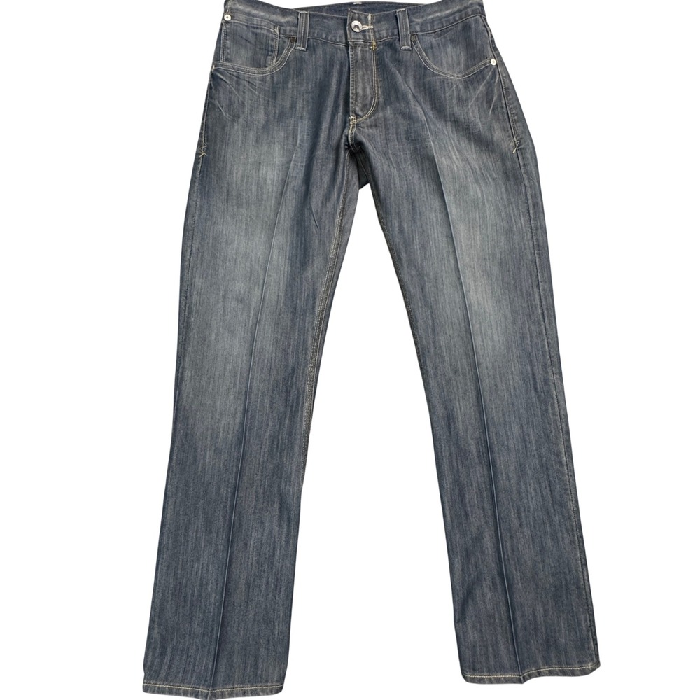 Levi Strauss Co 514 Mens Jeans Straight Blue Denim Tag Size 34x32‎